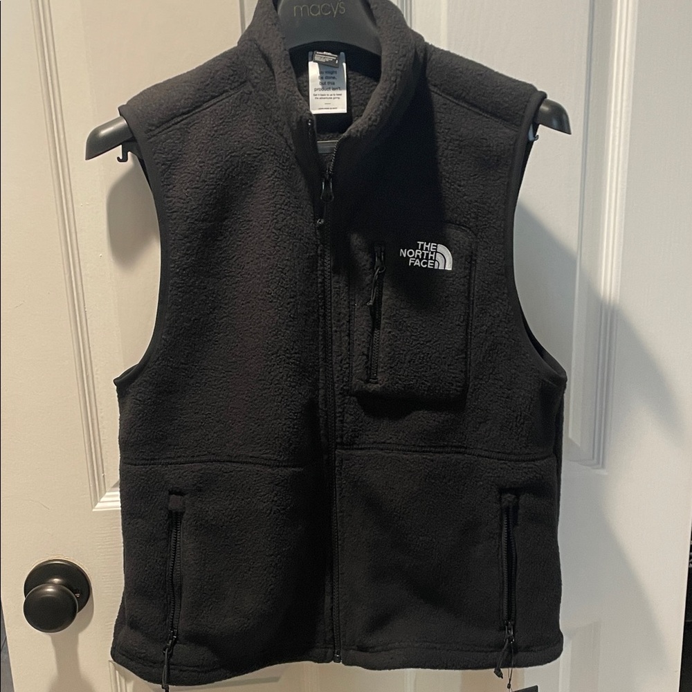 The North Face Charcoal Fleece Vest